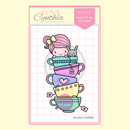 TEA OR ME? DIGITAL STAMP