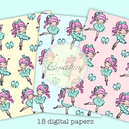 BALLERINA DIGITAL SET