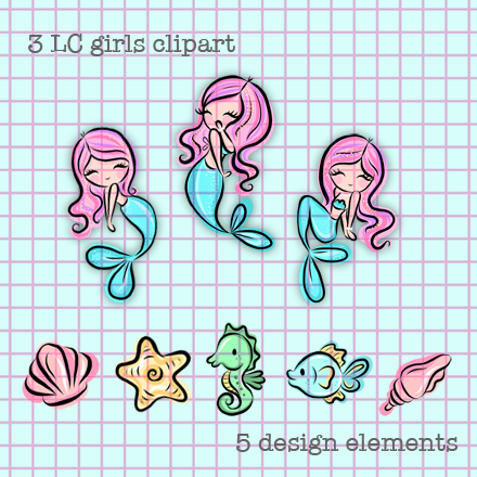 MERMAID DIGITAL SET