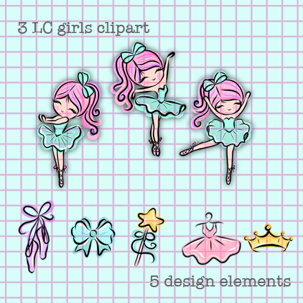 BALLERINA DIGITAL SET
