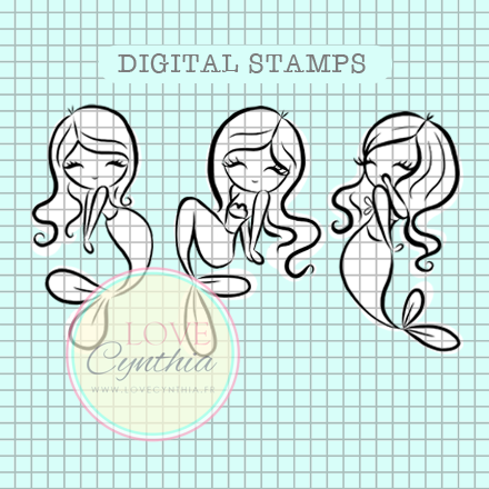MERMAID DIGITAL SET