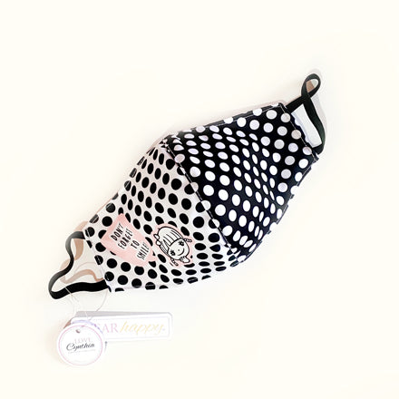 DON'T FORGET TO SMILE (Lili C.) - FACE MASK