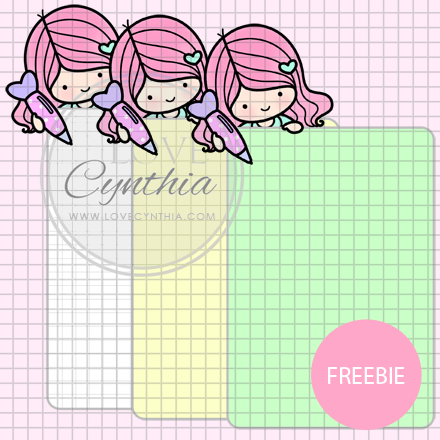 HAPPYGIRL WITH PEN ** FREEBIE