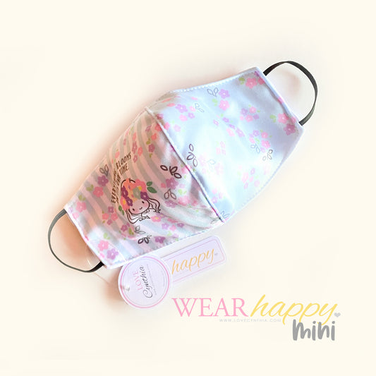 EVERYTHING BLOOMS IN ITS OWN TIME - WEAR HAPPY MINI