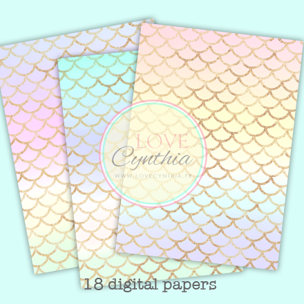 MERMAID DIGITAL SET