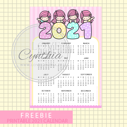 HELLO 2021 ** FREEBIE