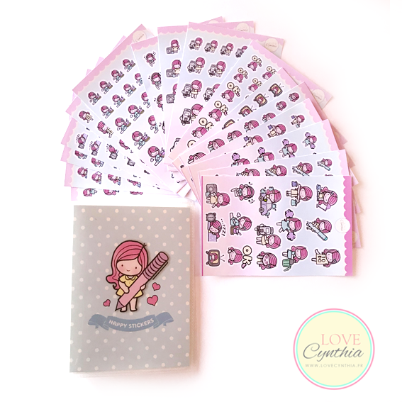 HAPPY STICKERS - Vol. BLUE