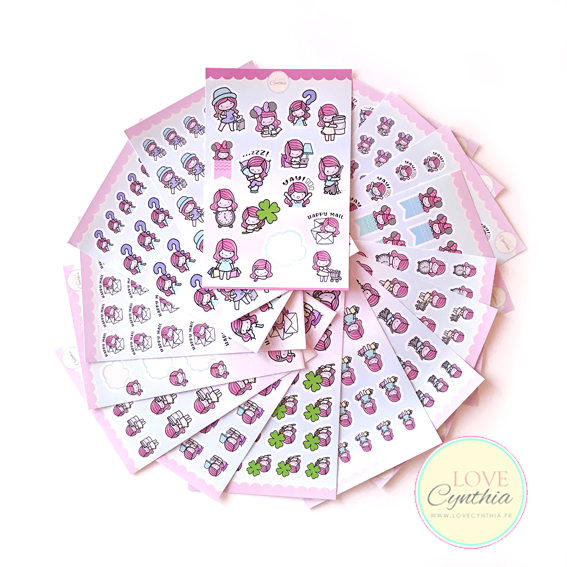 HAPPY STICKERS - Vol. Lime