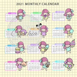 OH SO SWEET + 2021 Calendar