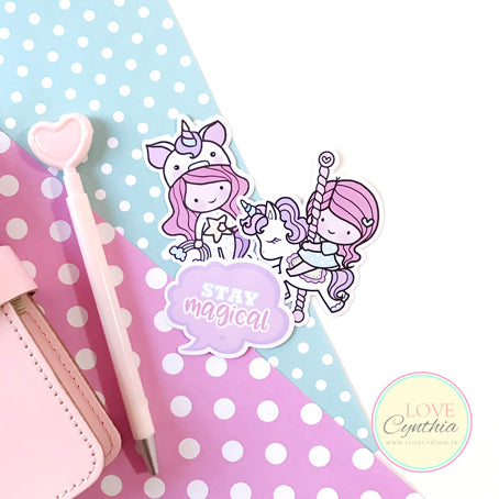 STAY MAGICAL - VINYL DECALS