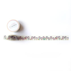 Happy Girl Gang Washi Tape (Version 1 - colored)