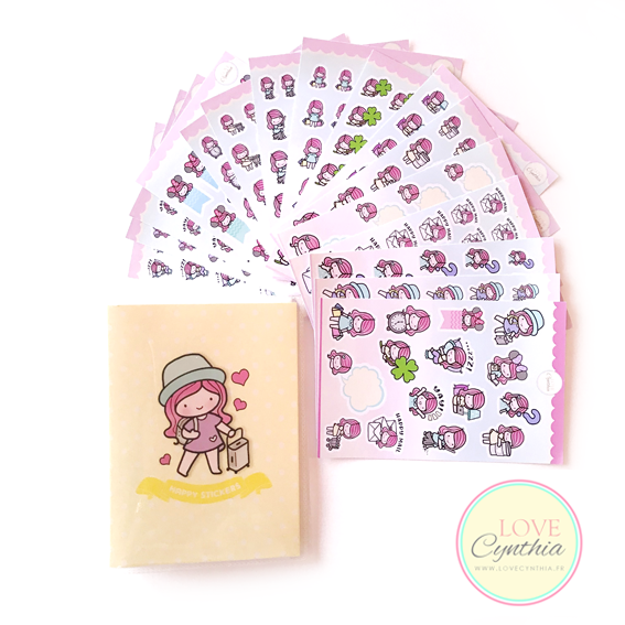 HAPPY STICKERS - Vol. Lime