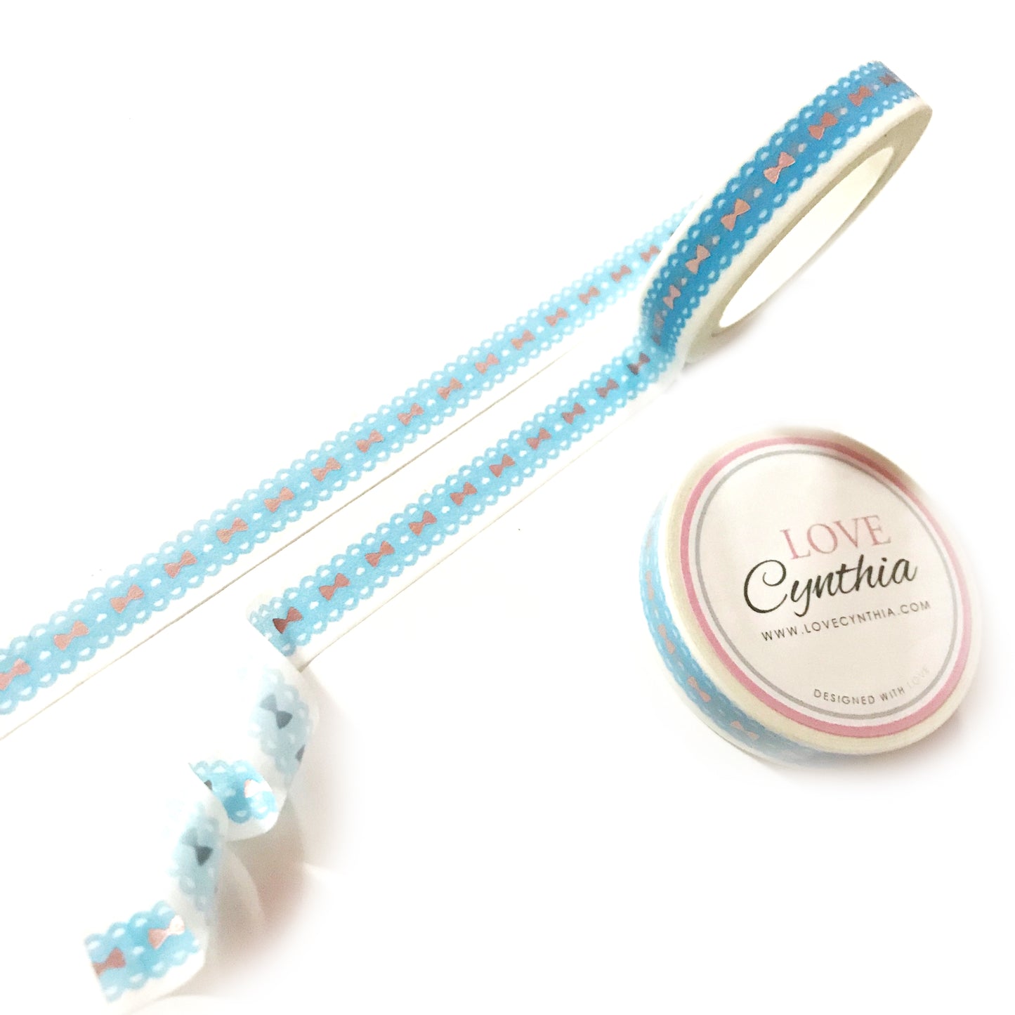 Dainty Bows - Blue