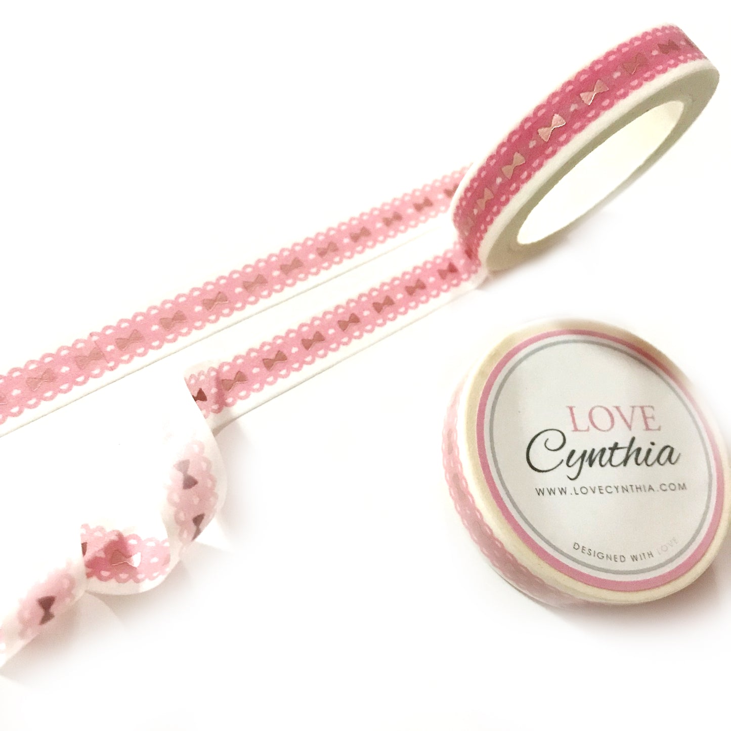Dainty Bows - Pink