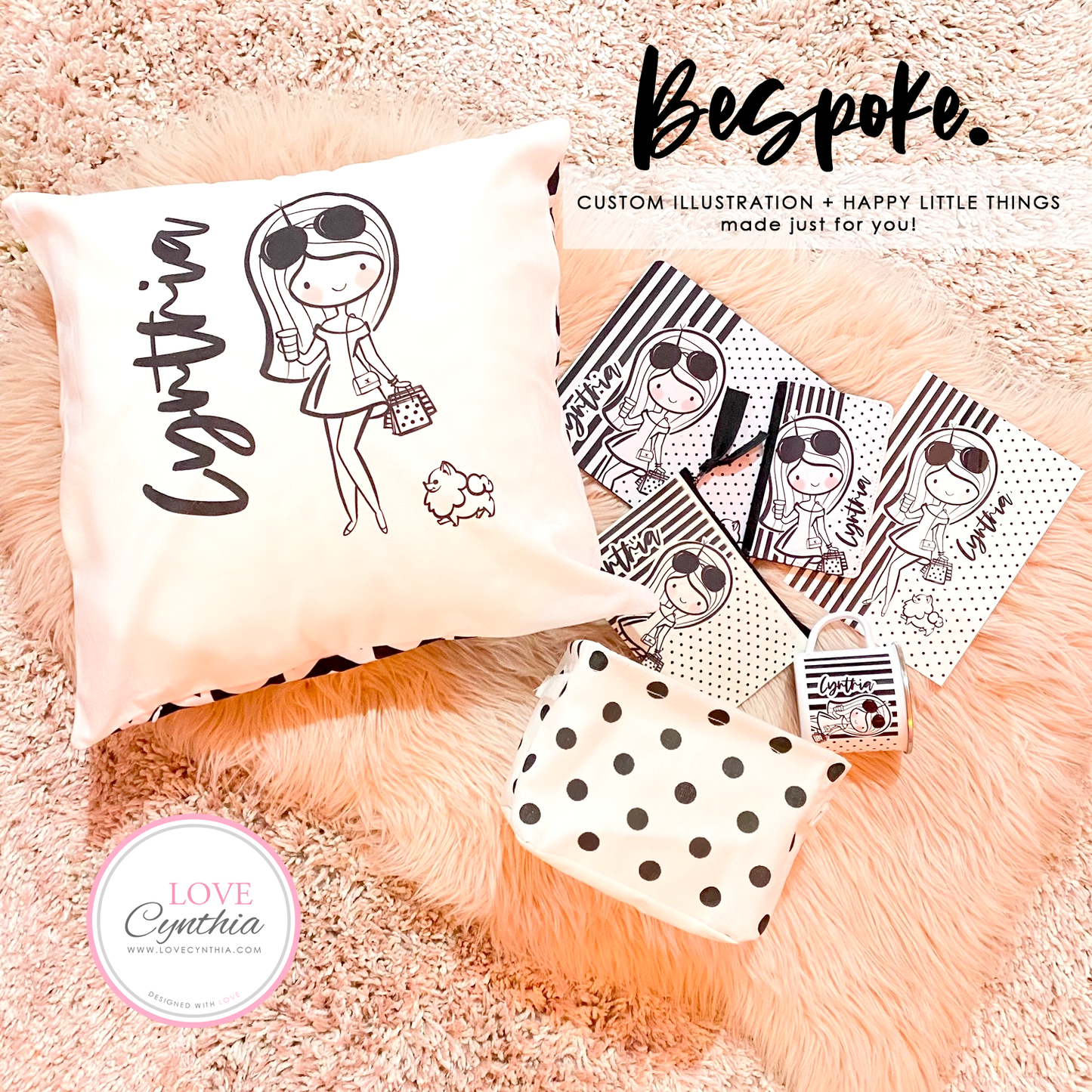 BESPOKE - Custom illustrations + Happy little things made just for you!