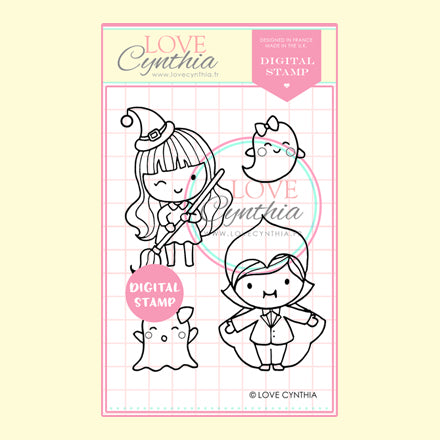 HALLOWEEN DIGITAL STAMP SET 2