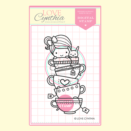 TEA OR ME? DIGITAL STAMP