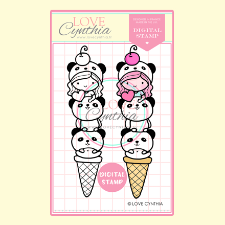 HAPPY ICECREAM - PANDA