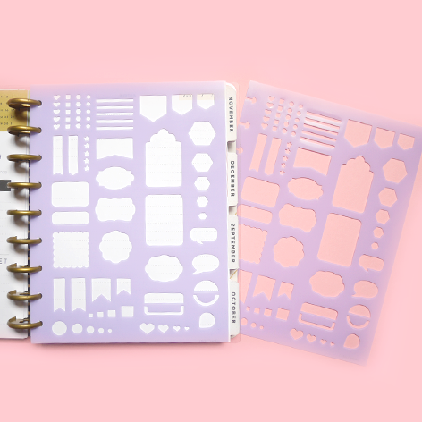 Happy Planner Stencils