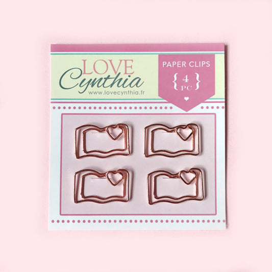 Planner Paper Clip Set - Rose Gold