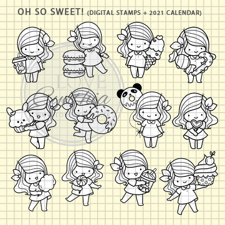 OH SO SWEET + 2021 Calendar
