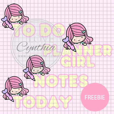 HAPPYGIRL WITH PEN ** FREEBIE