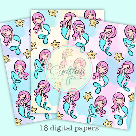 MERMAID DIGITAL SET