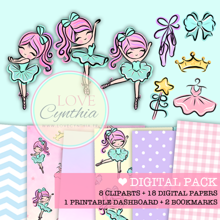 BALLERINA DIGITAL SET