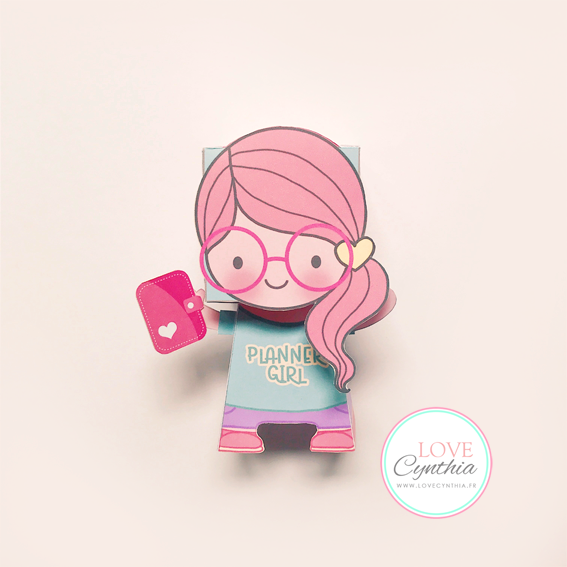 PLANNER GIRL - Paper Happy Doll