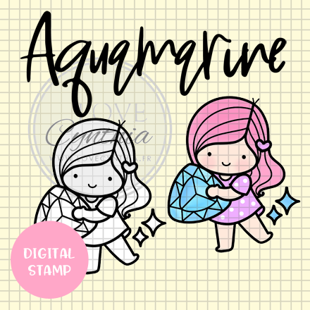 AQUAMARINE- BIRTHSTONE